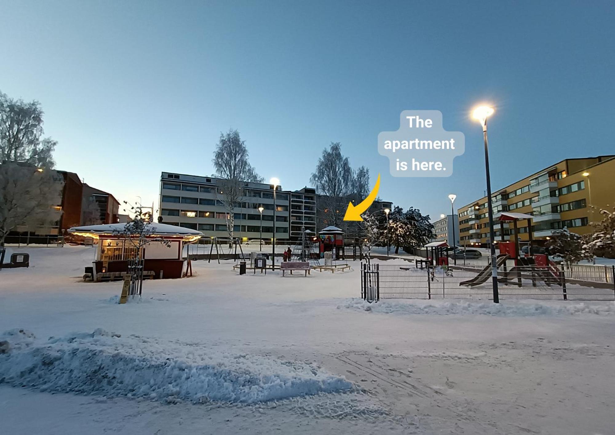 Big 88M2 Apartment In The Center Rovaniemi Exterior foto